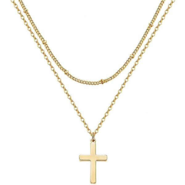 Crossed Light Necklace
