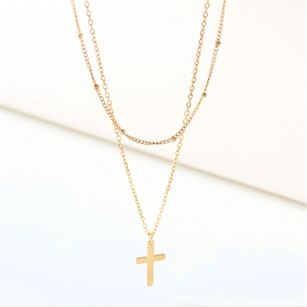Crossed Light Necklace - Image 2