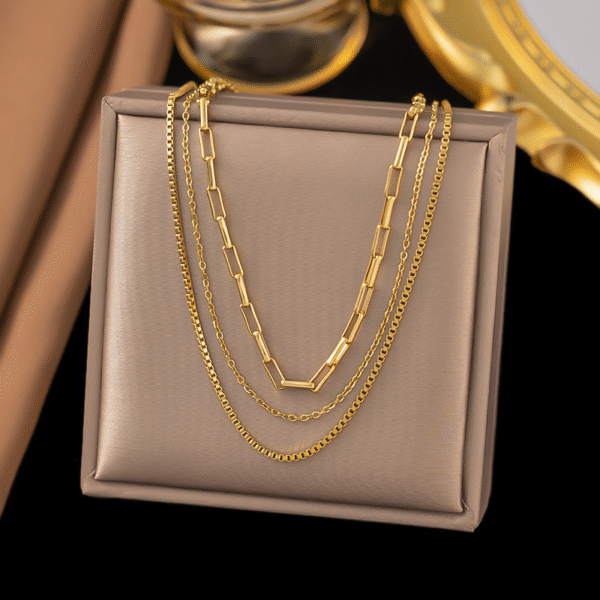 Fortune Flow Layered Necklace - Image 6
