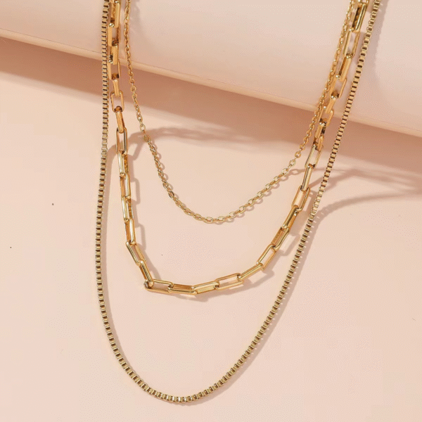Fortune Flow Layered Necklace - Image 5