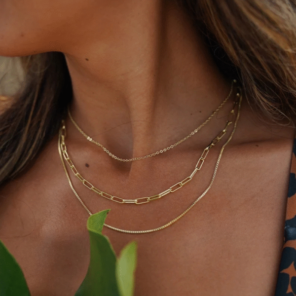 Fortune Flow Layered Necklace - Image 4