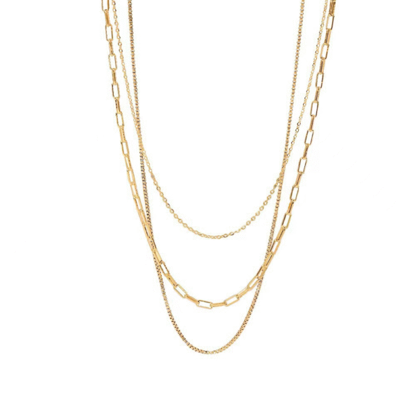 Fortune Flow Layered Necklace - Image 2